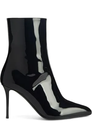 Giuseppe Zanotti Brytta lackade stövletter 90 mm