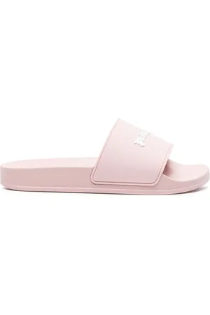 Palm Angels Tofflor med präglad logotyp
