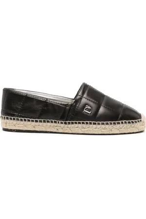 Dsquared2 D2 Statement espadrillos i läder