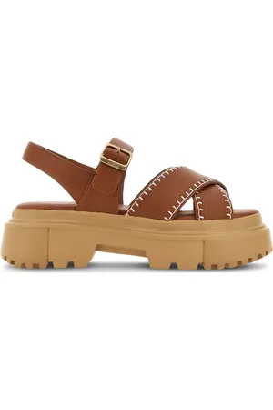 Hogan H644 vävda lädersandaler