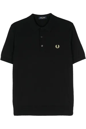 Fred Perry Pikétröja med broderad logotyp