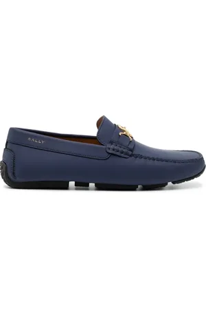 Bally Bilskor med logotypplakett
