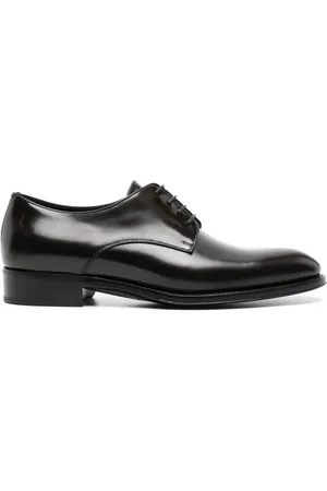 Saint Laurent Derbyskor i läder