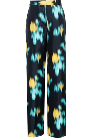 Lanvin Byxor med abstrakt tryck