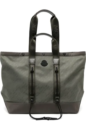 Moncler Tech jacquard totebag