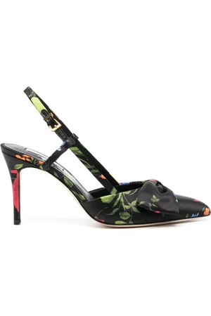 Sachin & Babi Lenox blommiga pumps 90 mm