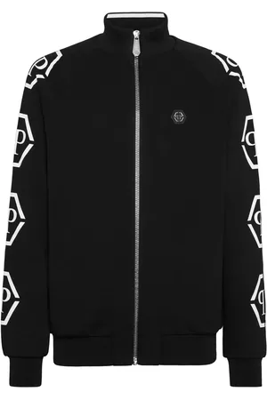 Philipp Plein Träningsjacka med monogram