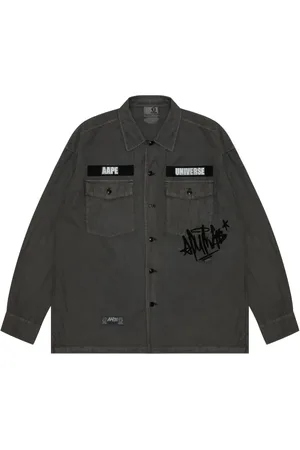 A Bathing Ape Sweatshirt med logotypband
