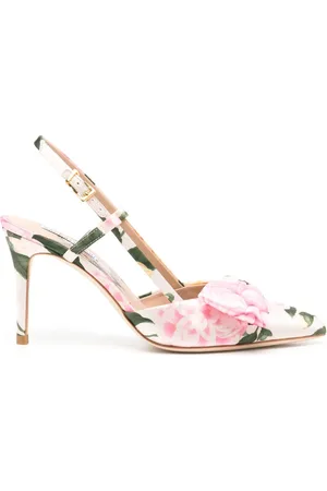 Sachin & Babi Lenox blommiga pumps 90 mm