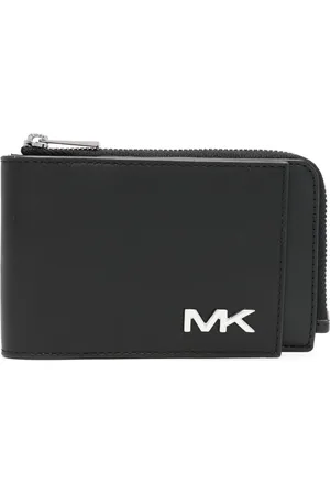 Michael Kors Läderplånbok med logotypplakett