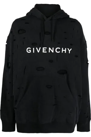 Givenchy Hoodie med logotyp
