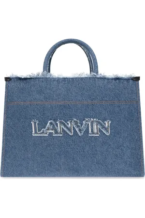 Lanvin Totebag med broderad logotyp
