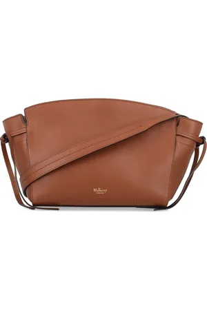 MULBERRY Clovelly axelremsväska i skinn
