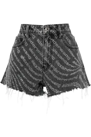 Alexander Wang Bite jeansshorts med hög midja