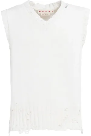 Marni Stickad tröja i oversize