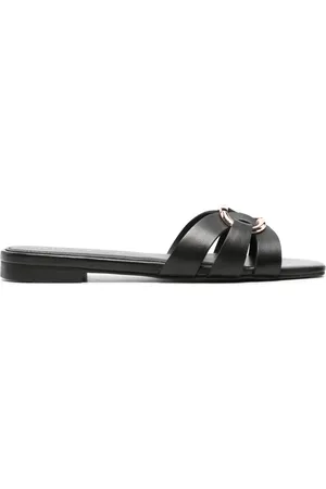 Twin-Set Tofflor med Oval T