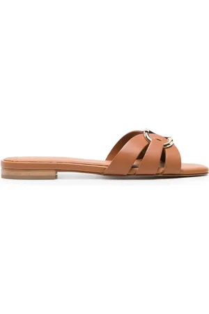 Twin-Set Tofflor med Oval T