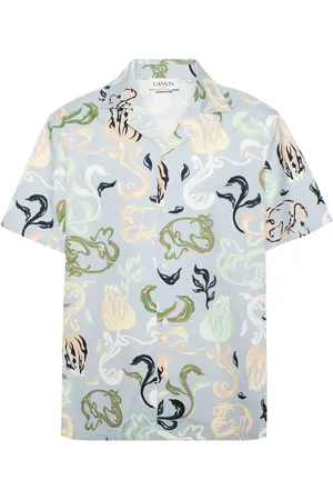 Lanvin Skjorta med abstrakt tryck