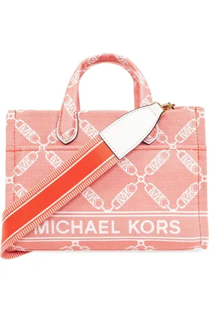 Michael Kors Gigi jacquard liten totebag