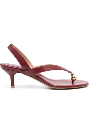 Serafini X Malone Souliers Lucie lädersandaler 70 mm