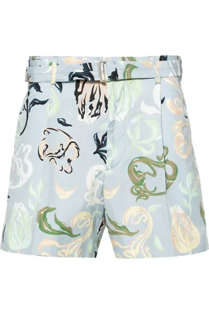 Lanvin Bermudashorts med abstrakt tryck