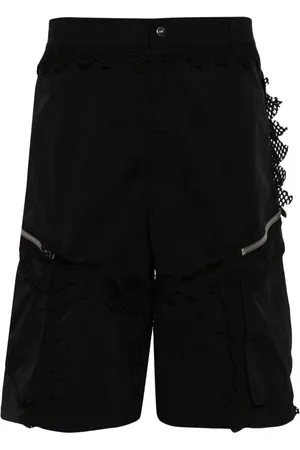 HELIOT EMIL Cargoshorts med nätdetalj