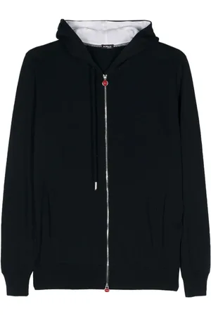 Kiton Hoodie med dragkedja