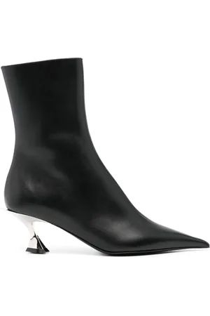 MUGLER Ankelboots i läder 60 mm