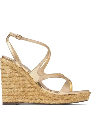 Jimmy Choo Ayla sandaler med kilklack 110 mm