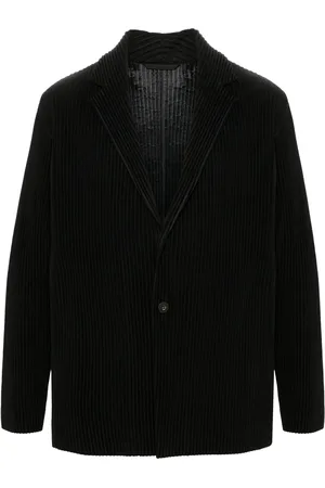 Issey Miyake Basics plisserad blazer