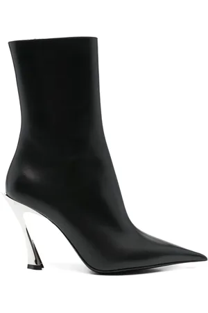 MUGLER Läderstövlar 95 mm