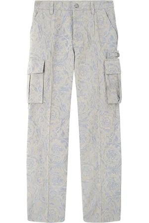 VERSACE Barocco cargobyxor i jacquard