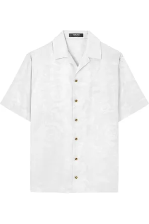 VERSACE Barockmönstrad kort skjorta