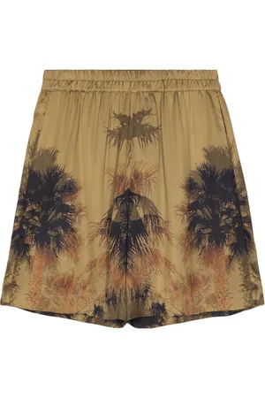 LANEUS Bermudashorts med palmtryck
