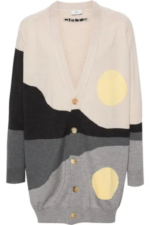 Etro Mönstrad kofta i jacquard