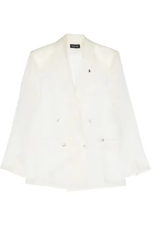 Patrizia Pepe Skir dubbelknäppt blazer