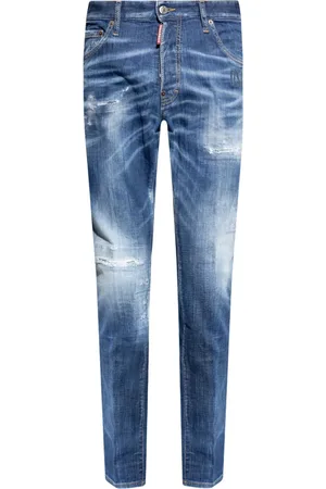 Dsquared2 Slitna jeans med normal passform