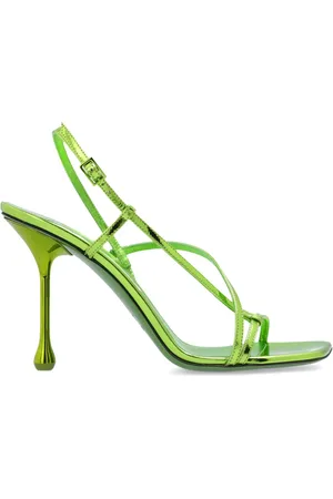Jimmy Choo Etana lädersandaler med remmar 95 mm