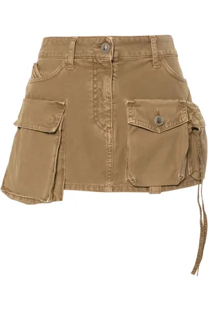 The Attico Fay kort jeanskjol