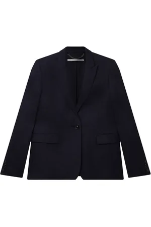 Stella McCartney Enkelknäppt flanellblazer