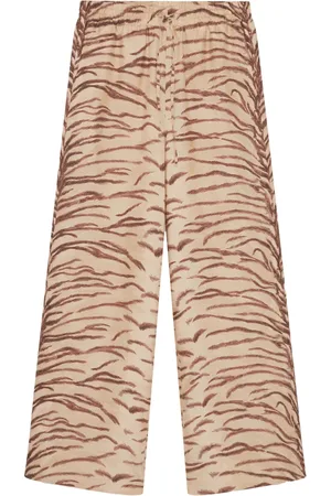 Stella McCartney Tigermönstrade byxor