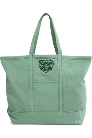 HUMAN MADE Plaggfärgad totebag