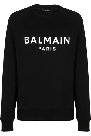 Balmain Paris sweatshirt med logotyp