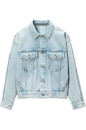 Alexander Wang Jeansjacka med dragkedja