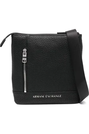 Armani Exchange Axelremsväska med logotypplakett