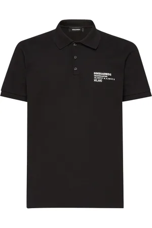 Dsquared2 Pikétröja med logotyp