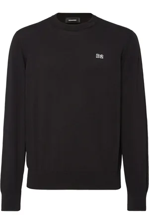 Dsquared2 D2 tröja med rundad hals
