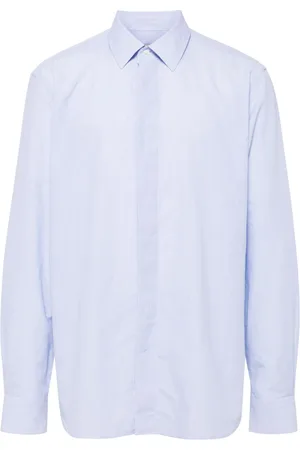 corneliani Skjorta med dold knäppning