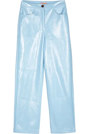 KITRI Janice byxor med lackad finish