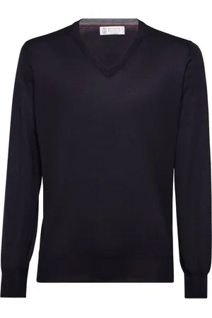 Brunello Cucinelli Ribbed V